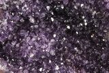 Purple Amethyst Geode - Uruguay #83737-1